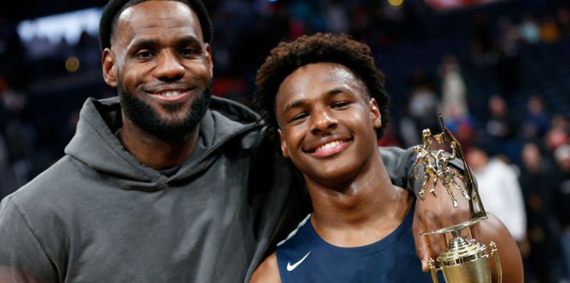 Bronny-James-Son-of-LeBron-James