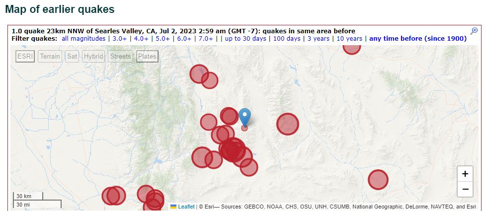 earthquake hits Southern California